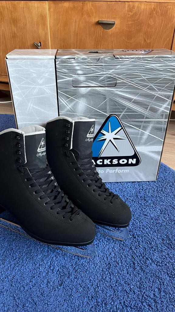 Jackson Mystique kunstschaatsen maat 48 / US 13 -zgn, Sport en Fitness, Schaatsen, Overige merken, Verzenden, Zo goed als nieuw