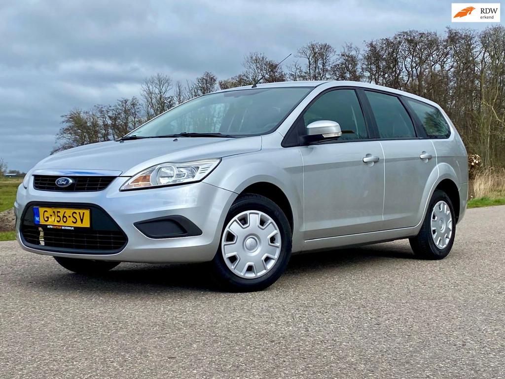 Ford Focus Wagon 1.6 Trend Airco Cruise Control NIEUWE APK T, 1596 cc, Gebruikt, Zwart, 4 cilinders