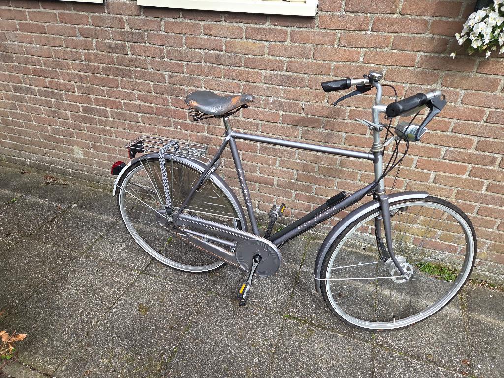 herenfiets, Fietsen en Brommers, Gebruikt, Versnellingen, 57 tot 61 cm, Ophalen