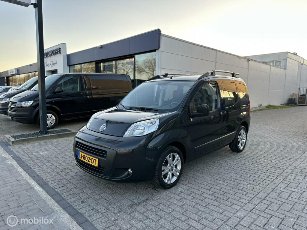 Fiat Qubo 1.4 Dynamic 5 Peroons Airco km142.320 NAP Bj2009, Auto's, Voorwielaandrijving, 15 km/l, 4 cilinders, 400 kg