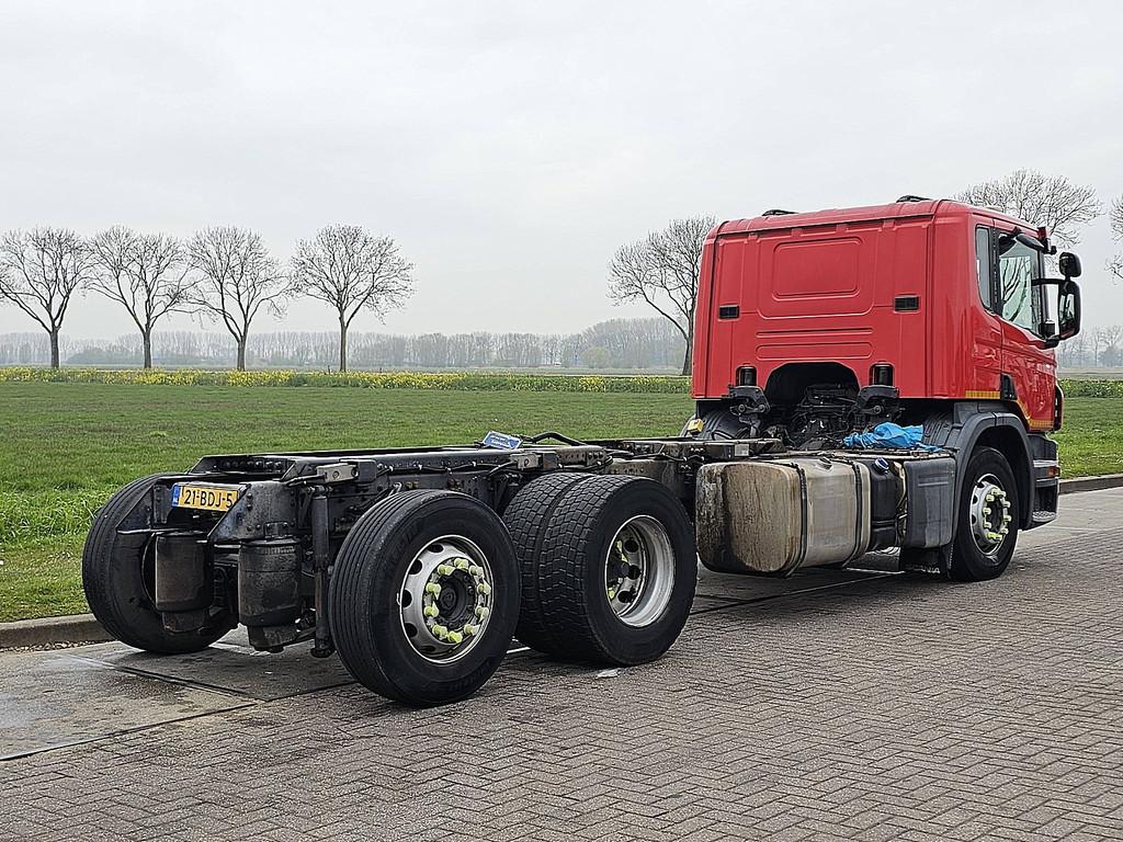 SCANIA P280 62x*4 pto e6 420dkm, Auto's, Automaat, Euro 6, Scania, Origineel Nederlands