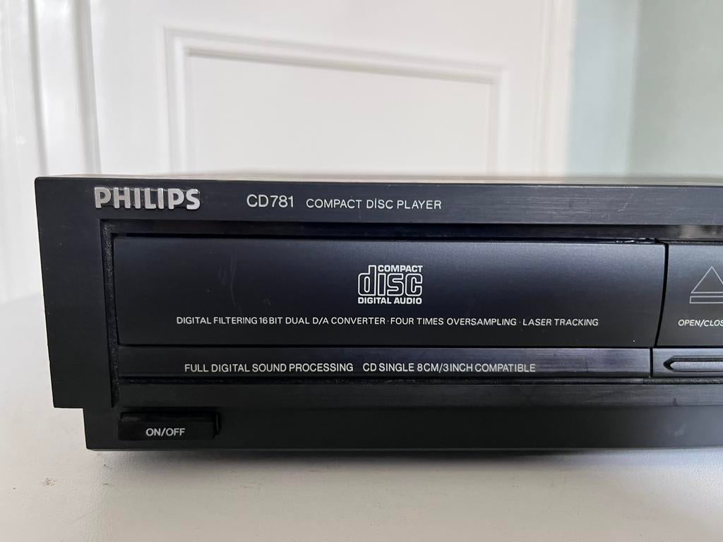 Philps cd speler CD 781 voor de echte Philips liefhebbers!!!, Audio, Tv en Foto, Cd-spelers, Ophalen of Verzenden, Zo goed als nieuw