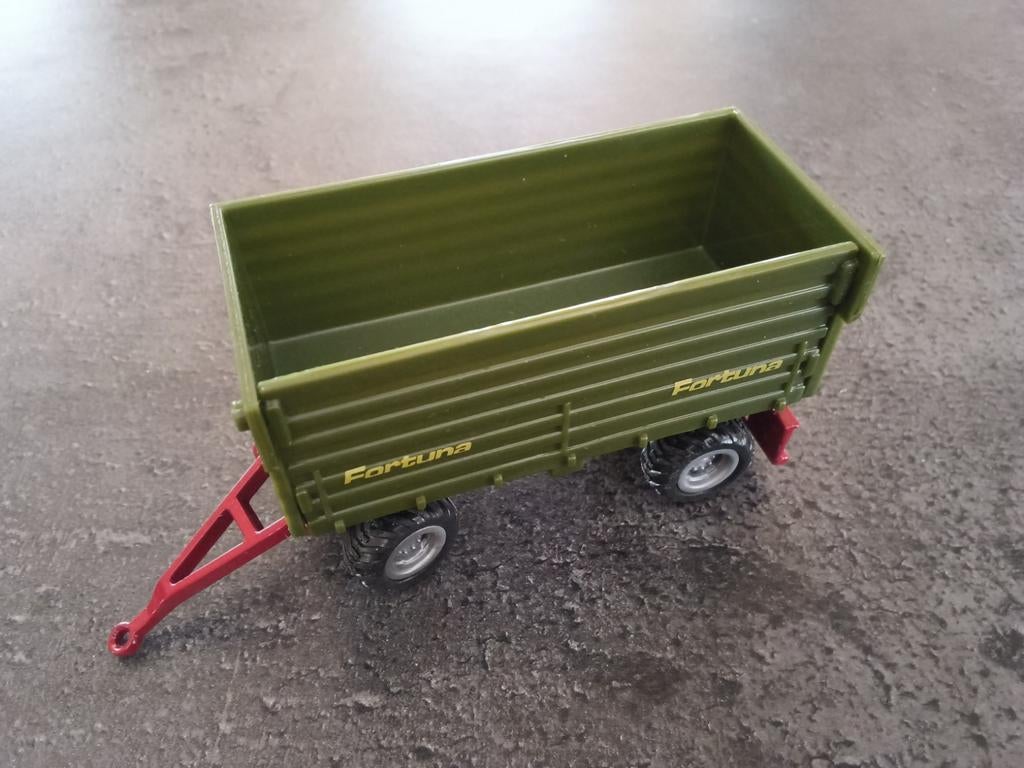Siku 2-assige aanhangwagen Fortuna., Hobby en Vrije tijd, Ophalen of Verzenden, Zo goed als nieuw