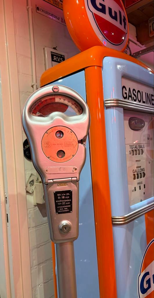 Parkeermeter jaren 50/60 Nederlands, Ophalen of Verzenden, Gebruikt