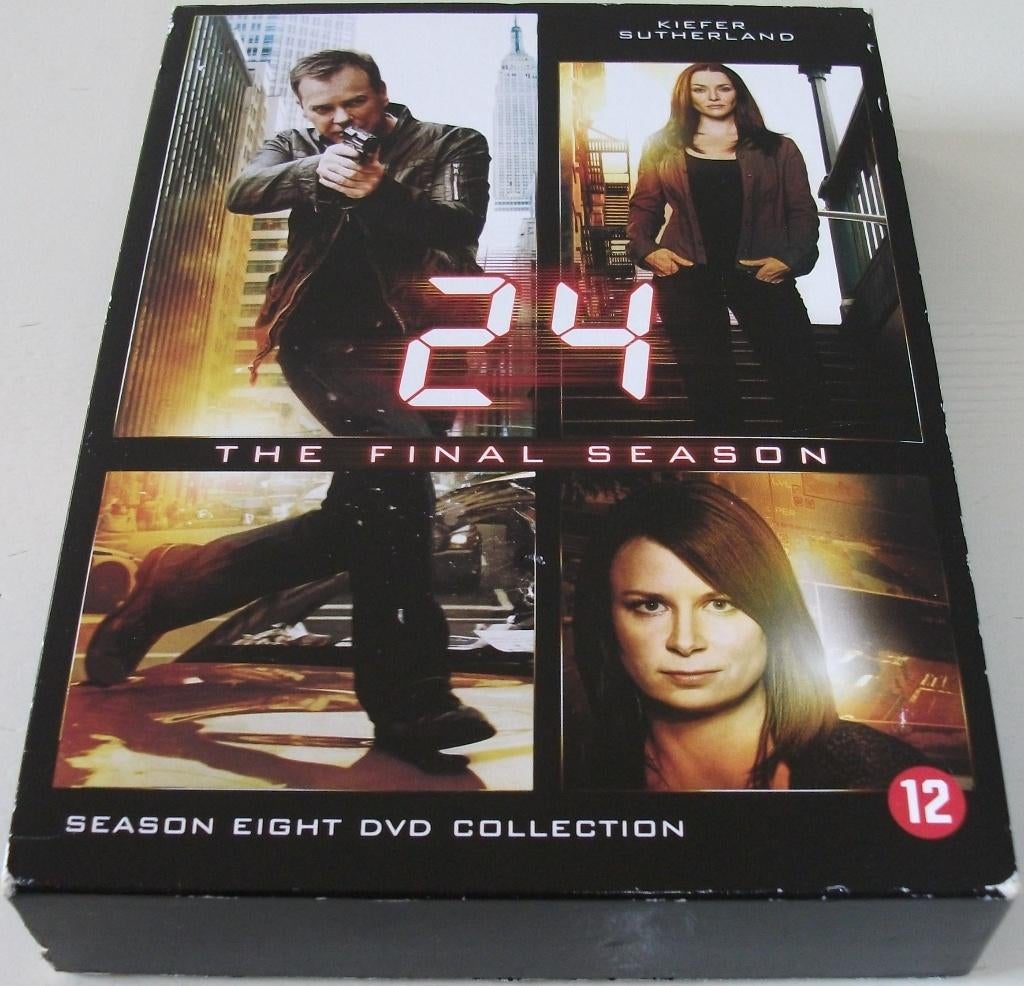 Dvd *** 24 *** 6-Disc Boxset Seizoen 8 The Final Season, Boxset, Ophalen of Verzenden, Zo goed als nieuw, Vanaf 12 jaar