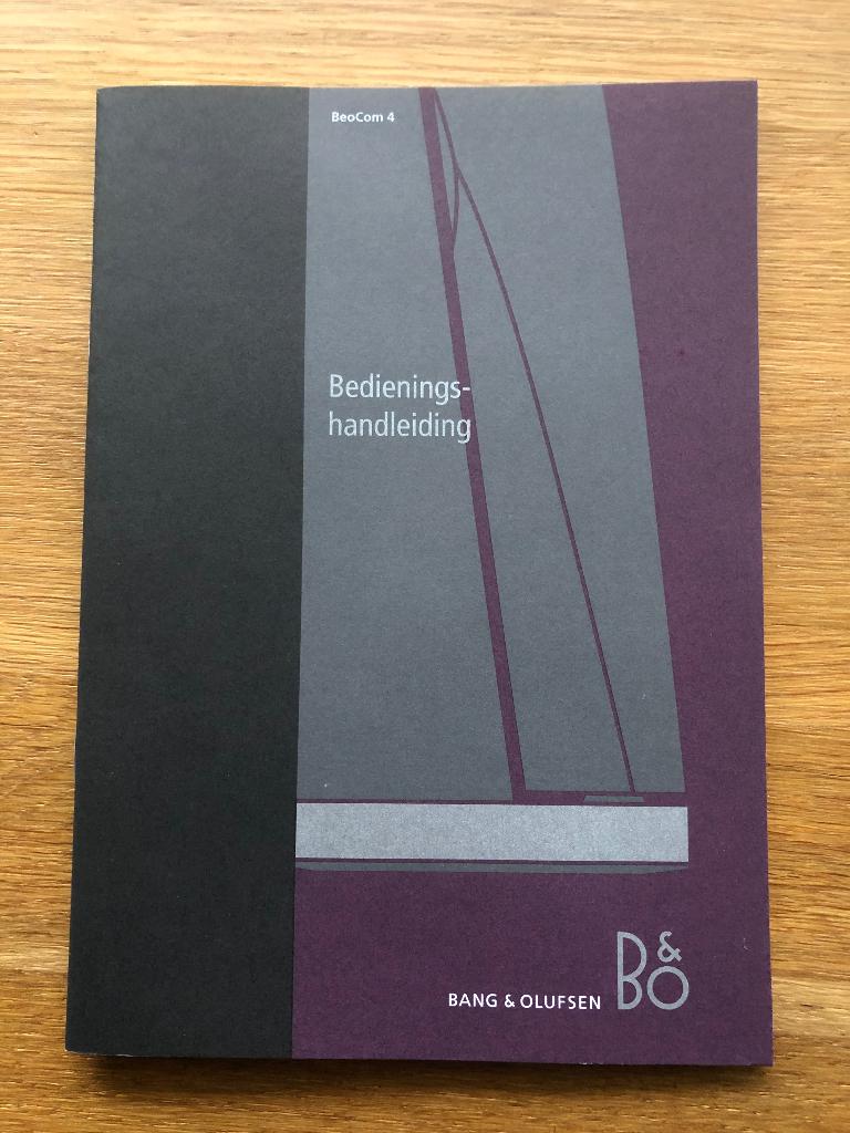 B&O Beocom 4 handleiding NL | Bang & Olufsen, Ophalen of Verzenden, Gebruikt, 1 handset