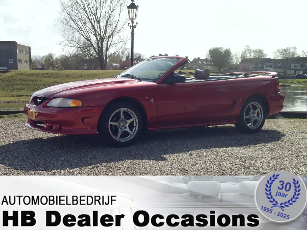Ford USA Mustang 3.8 V6 Convertible - Airco - Leer interieur, Automaat, 145 pk, Achterwielaandrijving, Cabriolet