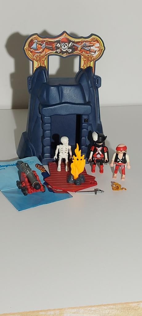 Playmobil Piraten Toren 4776 met figuren en kanon, Ophalen of Verzenden