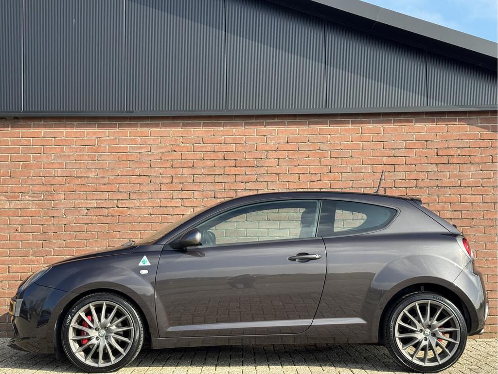 Alfa Romeo MiTo 1.4T QUADRIFOGLIO VERDE | NAVI! | CRUISE!, Auto's, Stof, 4 cilinders, 49 €/maand, Bedrijf
