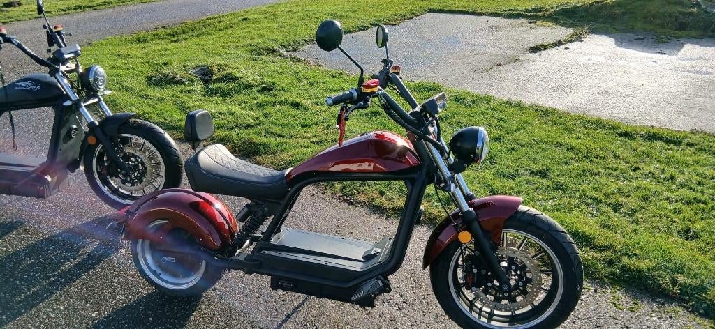 Zeer nette E Chopper, Zo goed als nieuw, Minder dan 47 cm, 50 km per accu of meer, Ophalen