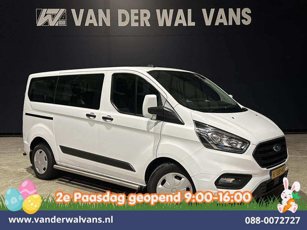 Ford Transit Custom 1.0 EcoBoost Hybride Automaat L1H1 9 Per, Auto's, 53 km, Gebruikt, Euro 6, Overige carrosserieën