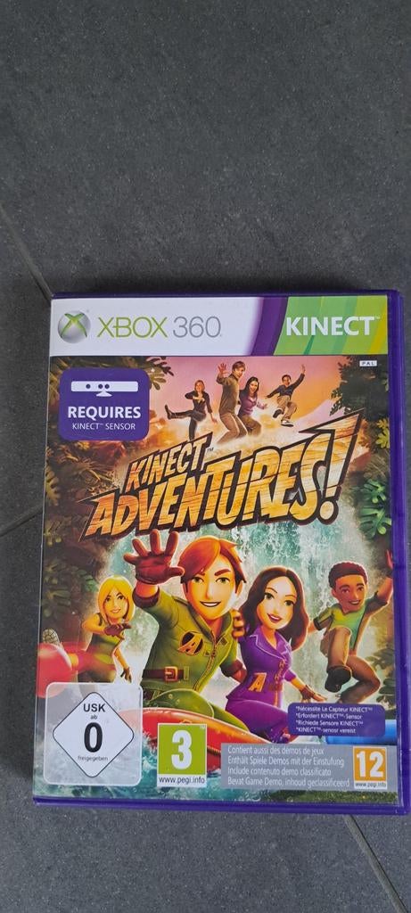 Xbox 360 kinect adventures, Avontuur en Actie, 2 spelers, Ophalen of Verzenden, Zo goed als nieuw