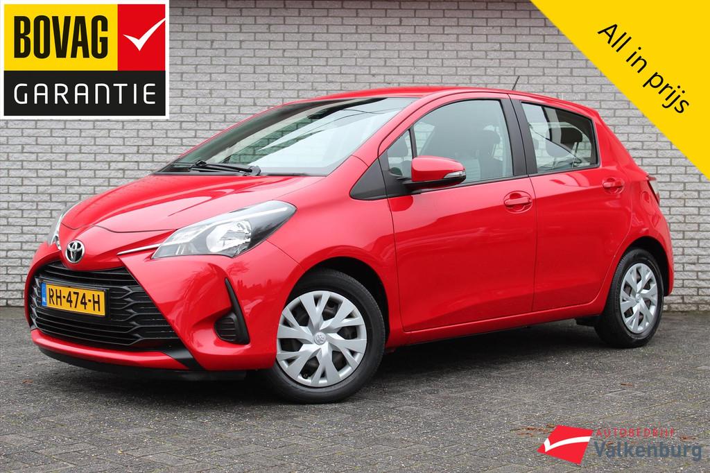 Toyota Yaris 1.0 VVT-i Comfort | Nederlandse auto | NAP | Ai, Stof, Euro 6, Origineel Nederlands, Bedrijf