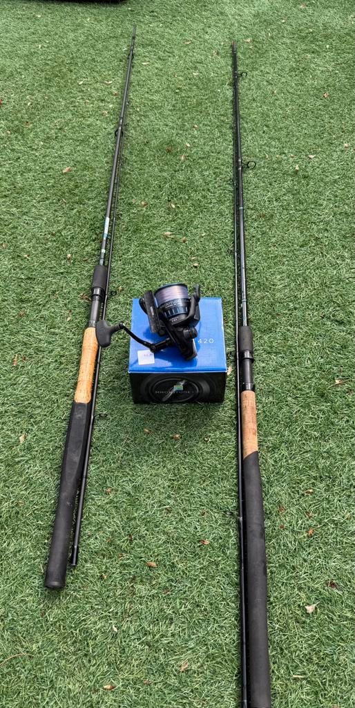 2 Preston hengels en een molen, Ophalen, Gebruikt, Werphengel