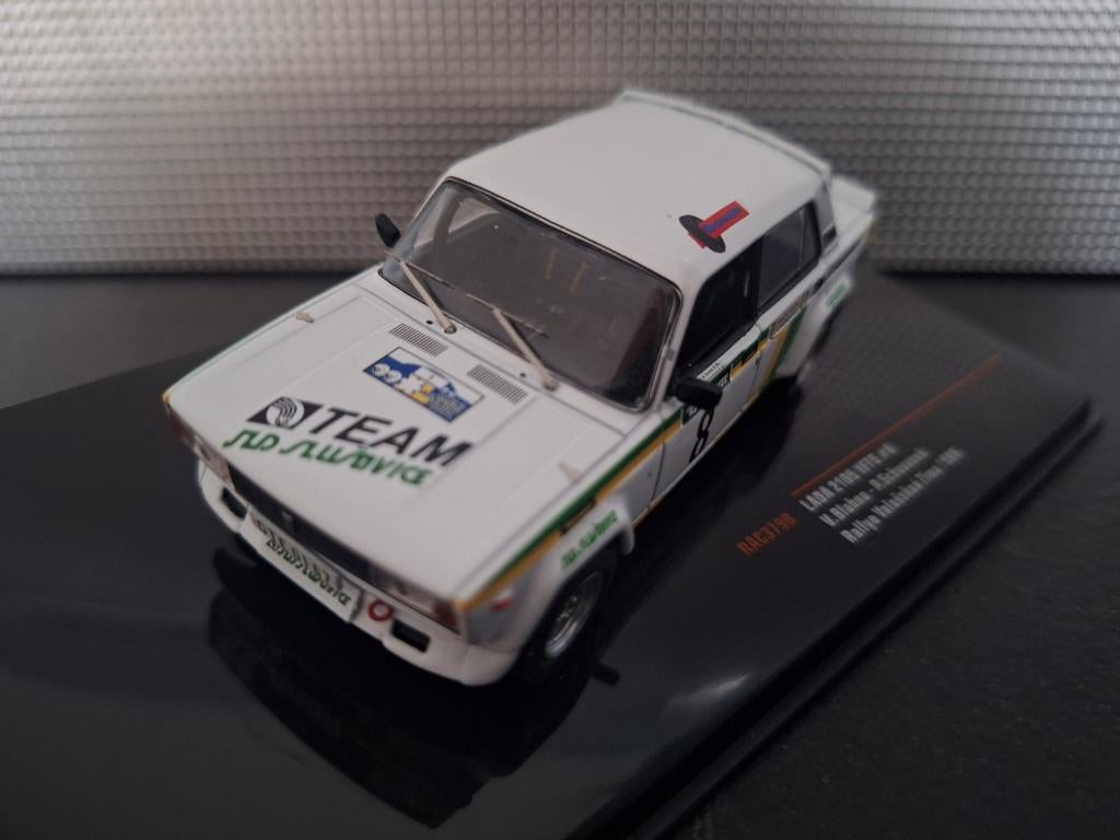 Lada 2105 #8 Rally Valaska Zima 1986 
Schaal 1:43, Overige merken, IXO, IXO, Nieuw
