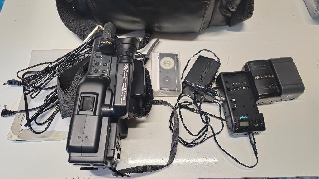 oldie;s panasonic nv-ms70 s-vhsc recorder  defect, Ophalen, Overige soorten, Camera