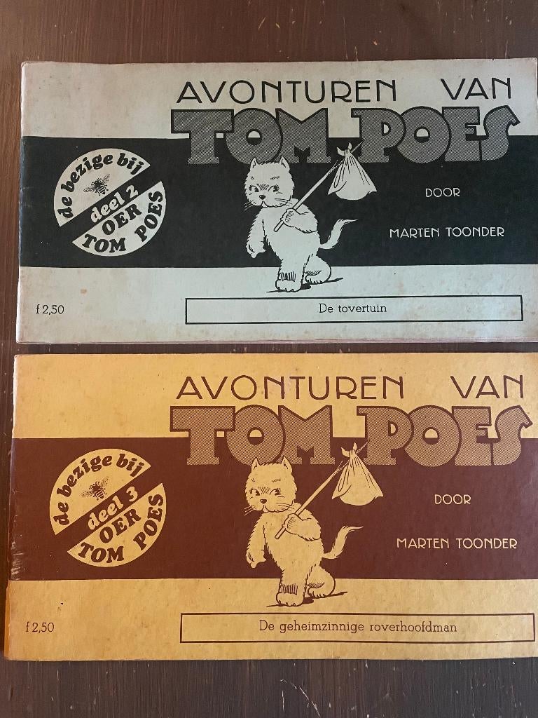 avonturen van Tom Poes teab, Meerdere stripboeken, Ophalen of Verzenden, Gelezen