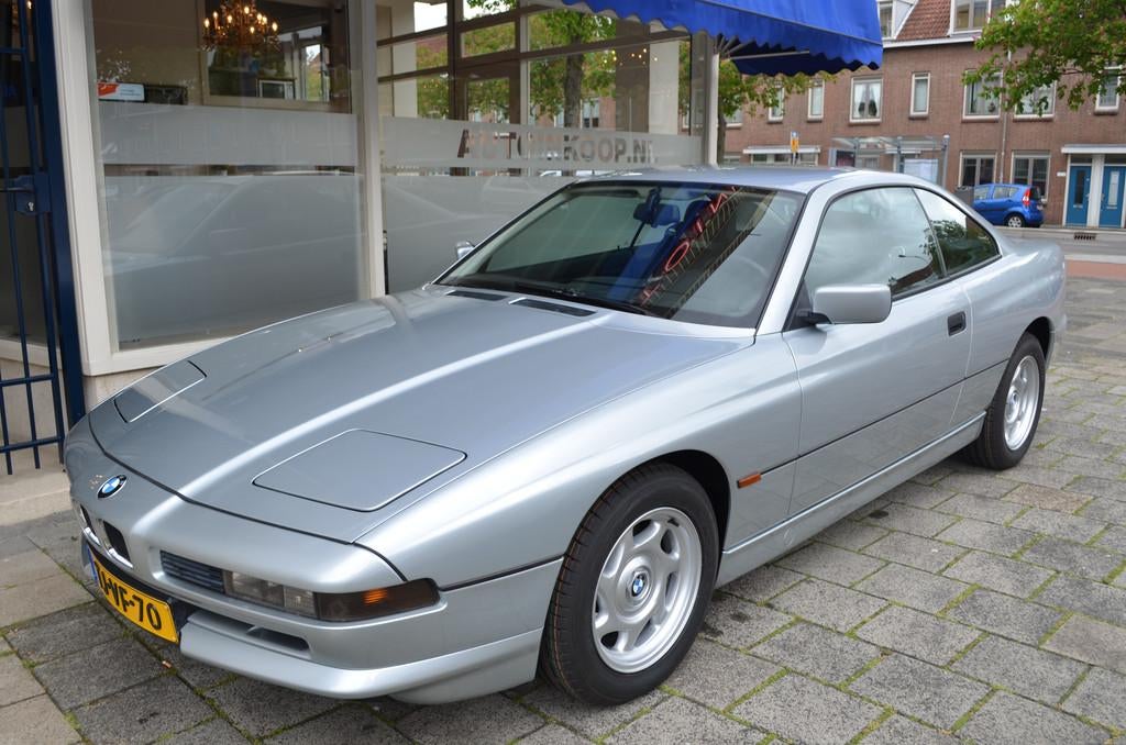 BMW 8 Serie 840 COUPE GEHEEL GERESTAUREERD MET 6-BAK( 600 VA, Auto's, Oldtimers, Zwart, 4 stoelen, Bedrijf, Handgeschakeld