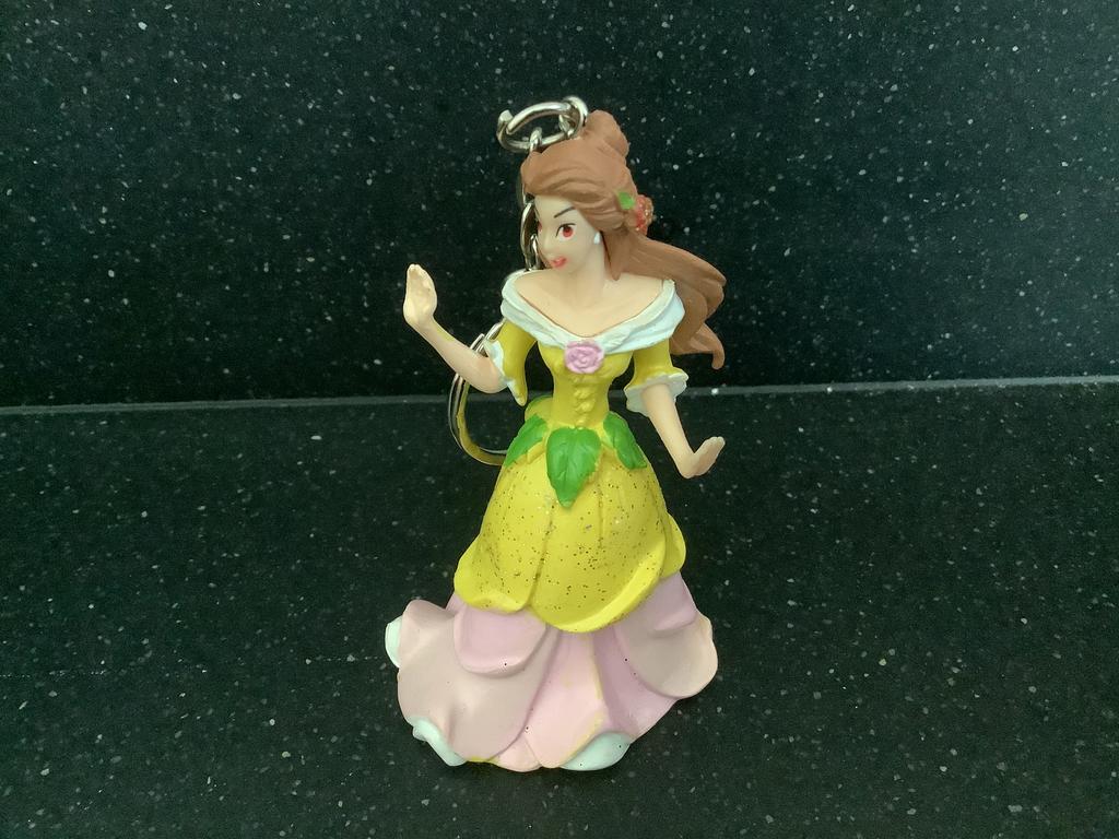Origin. disney prinses princes sleutelhanger princess belle?, Ophalen of Verzenden, Assepoester of Belle, Zo goed als nieuw