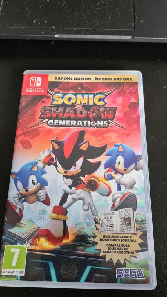 Sonic x Shadow generations Nintendo Switch, Spelcomputers en Games, 1 speler, Zo goed als nieuw, Vanaf 7 jaar, Ophalen