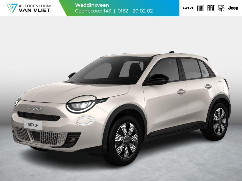 Fiat 600 1.2 145pk Hybrid ICON, Auto's, Fiat, Bedrijf, Te koop, Overige modellen, ABS, Airbags, Airconditioning, Alarm, Android Auto