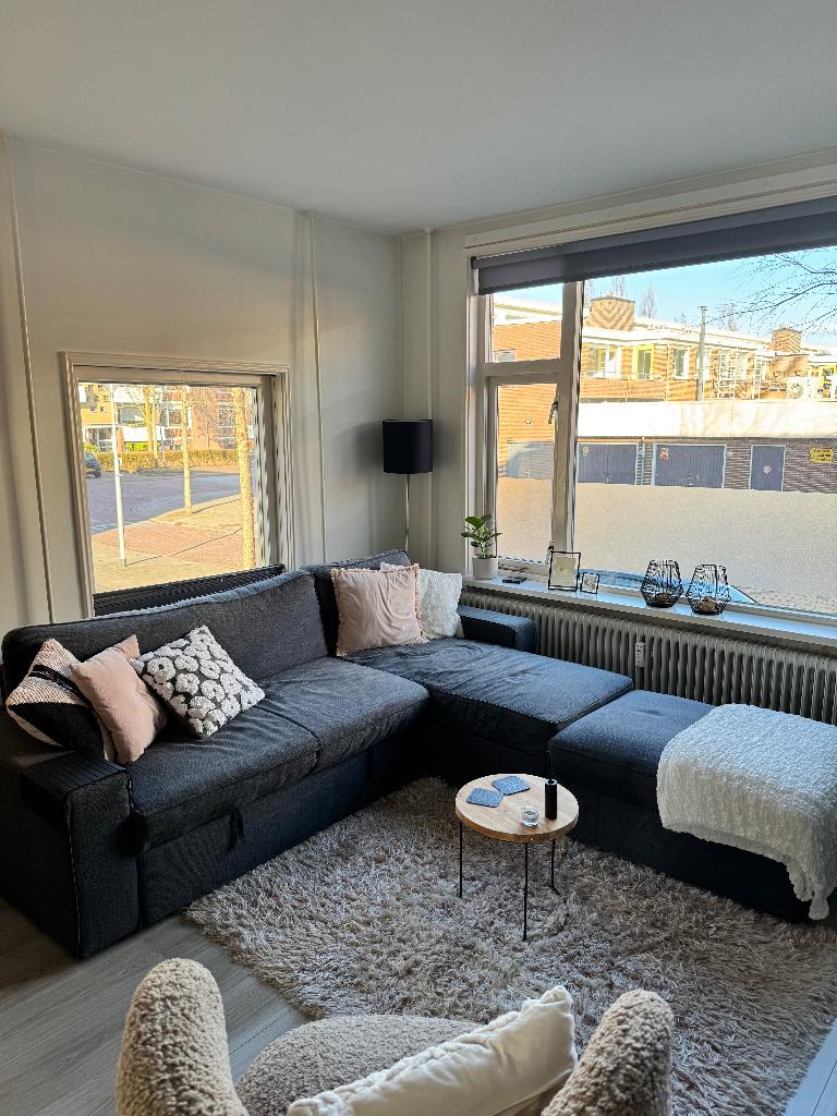 (Slaap)bank met chaise lounge - Ikea Vilasund, Ophalen, Gebruikt, Tweepersoons, 140 cm