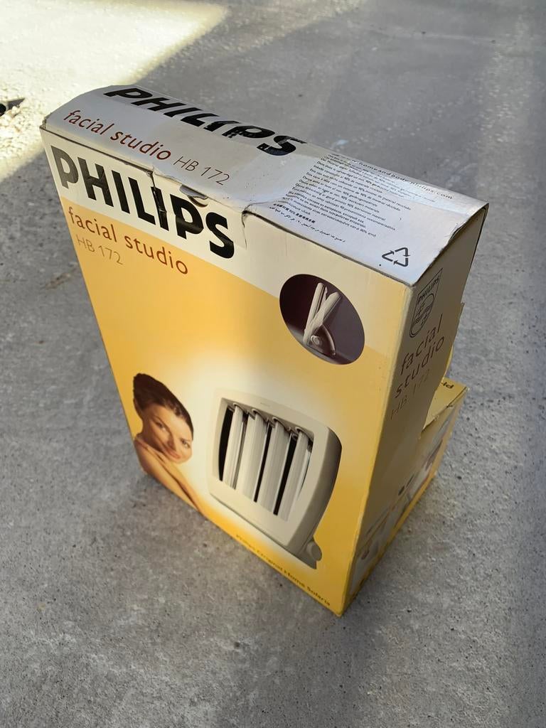 Philips HB172 gezichtsbruiner ZGAN, Witgoed en Apparatuur, Zonnebanken en Gezichtsbruiners, Ophalen of Verzenden, Gebruikt, Gezichtsbruiner