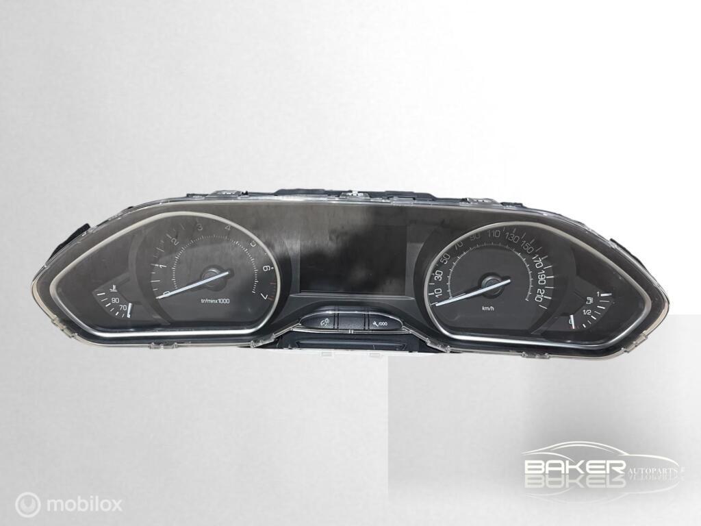 Tellerklok Peugeot 208 1.2 ('12->) 9814696380 teller klok, Gebruikt, Ophalen of Verzenden, Peugeot, Peugeot