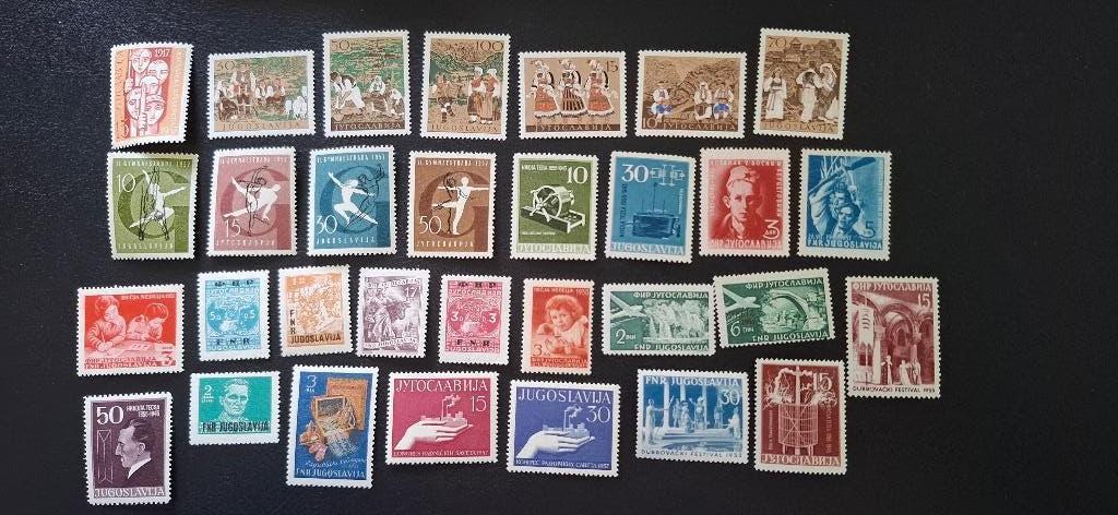 Joegoslavie postzegels postfris, Verzenden, Joegoslavië, Postfris