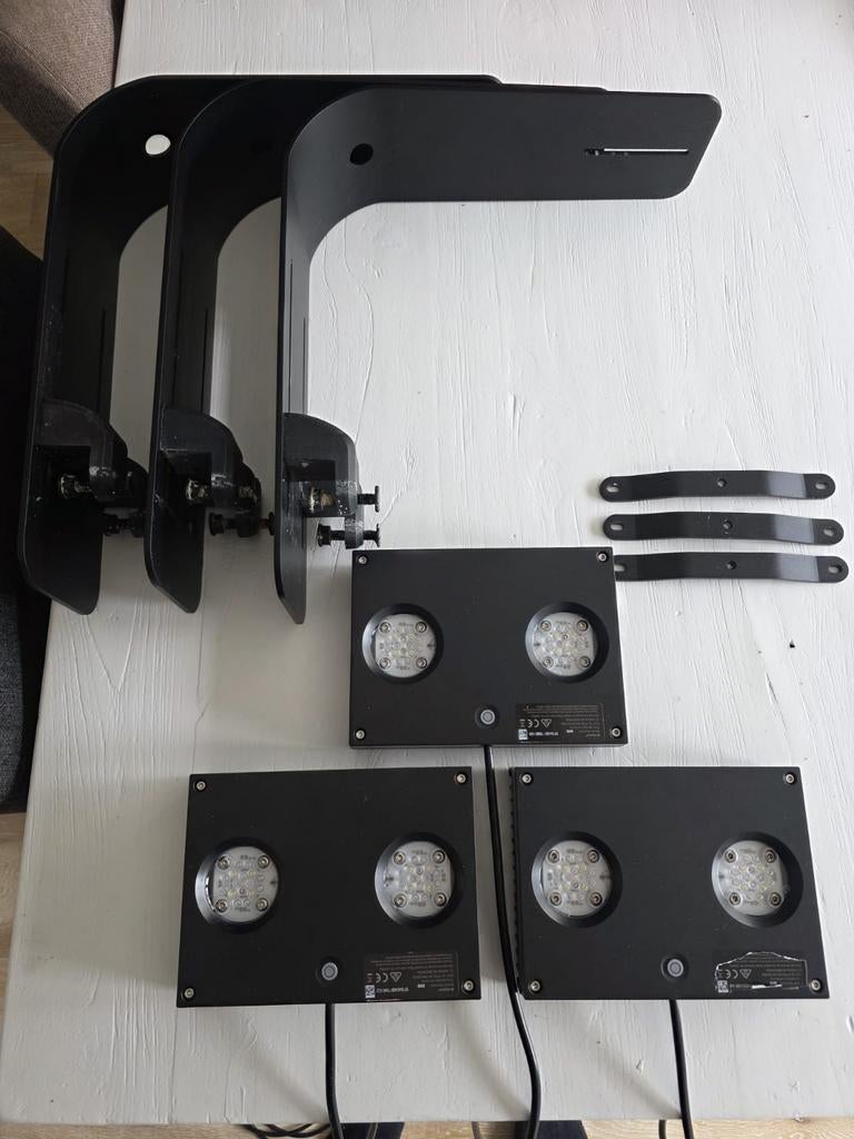 Ai Hydra 32HD lampen 3x incl beugels, Dieren en Toebehoren, Ophalen of Verzenden, Verlichting of Verwarming