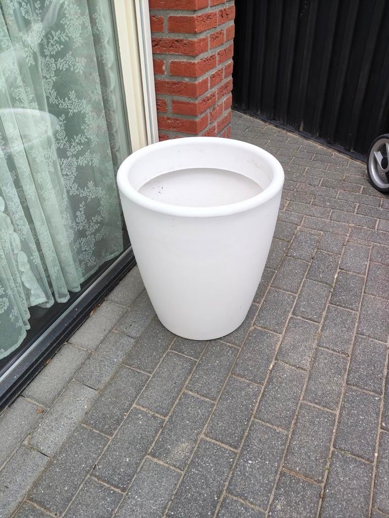 Grote bloempot, Ophalen of Verzenden, Rond, Kunststof