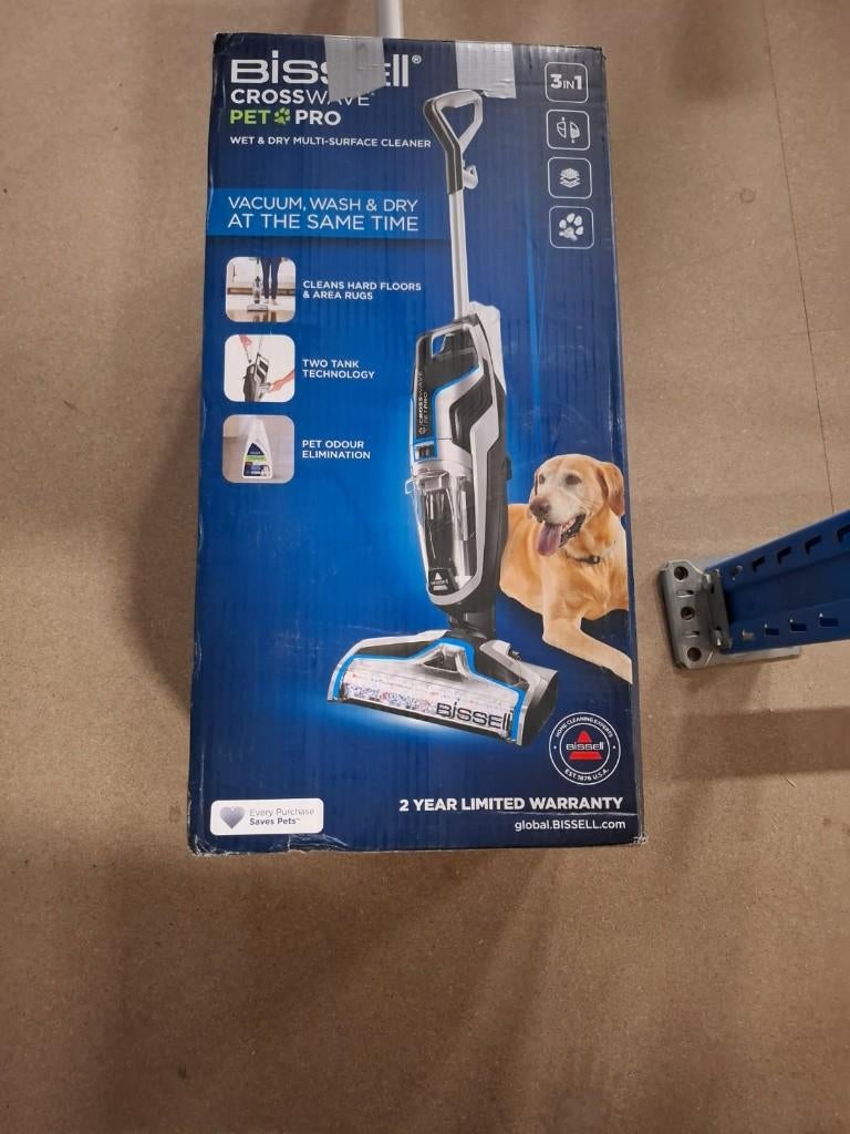 BISSELL CrossWave Pet Pro stofzuiger + dweilfunctie DLS18879, Witgoed en Apparatuur, Stofzuigers, Willem Fenengastraat 14, 1096BN Amsterdam