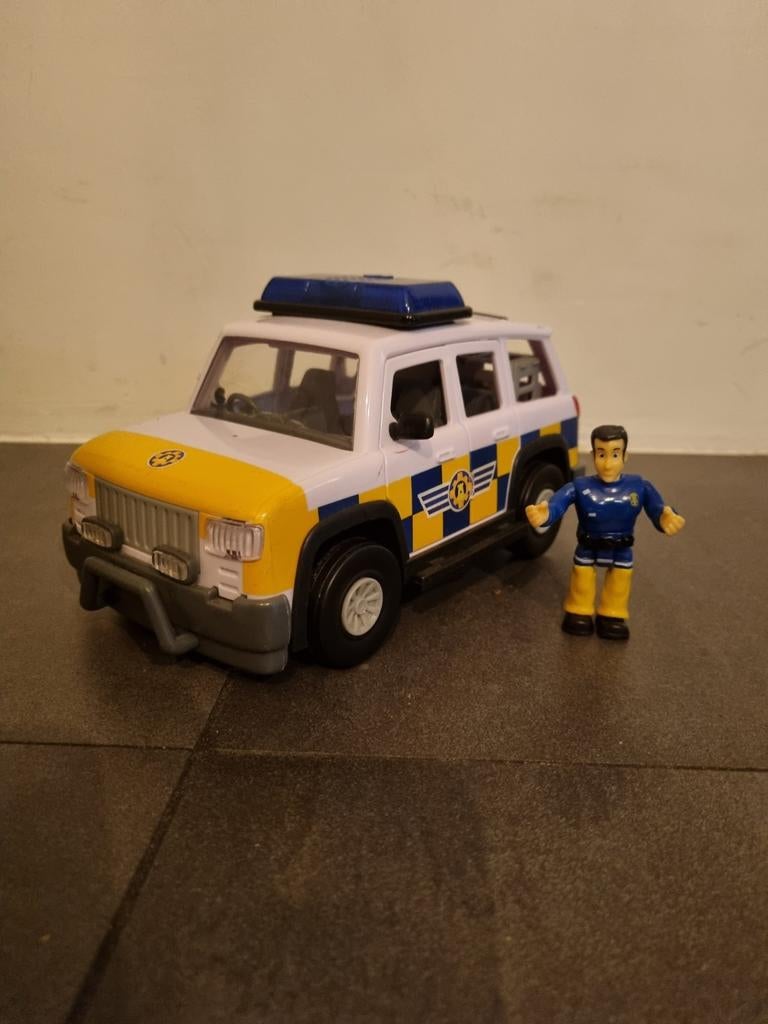 Brandweerman Sam auto + walkie talkies, Kinderen en Baby's, Speelgoed | Speelgoedvoertuigen, Ophalen of Verzenden