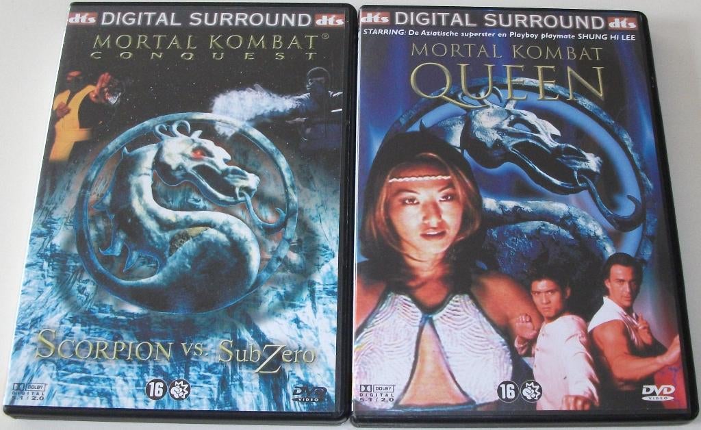 Dvd *** MORTAL KOMBAT CONQUEST *** 2 stuks, Vanaf 16 jaar, Ophalen of Verzenden, Zo goed als nieuw, Actie
