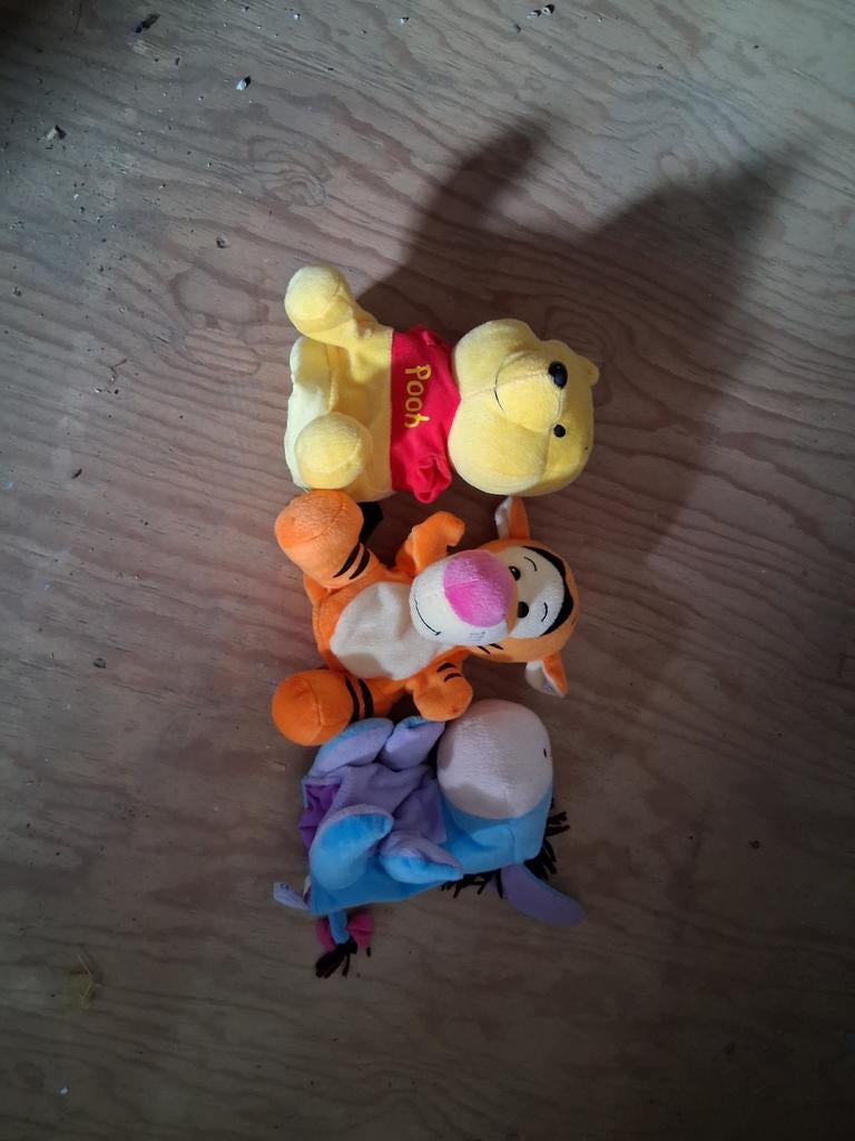 Winnie de Poeh, Teigetje en Iejoor knuffels, Kinderen en Baby's, Speelgoed | Knuffels en Pluche, Ophalen of Verzenden