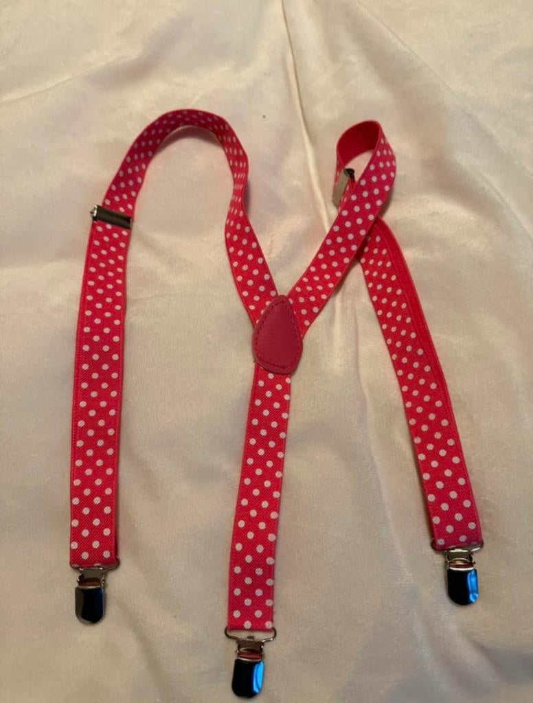 Roze Bretels met Stippen, Kinderen en Baby's, Ophalen of Verzenden, Zo goed als nieuw, Meisje, Overige typen