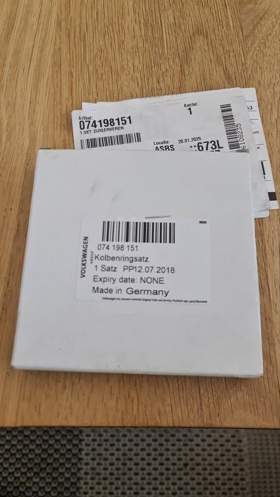 VW T4 ACV Motor - Zuigerveren Set - Nieuw, Ophalen of Verzenden, Nieuw