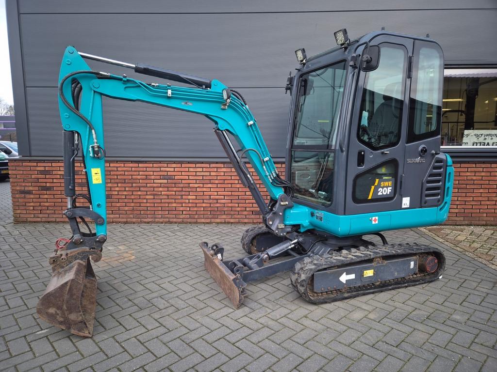 Sunward SWE20F minigraver, bouwjaar 2022, Ophalen, Graafmachine