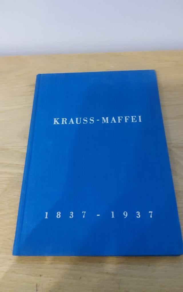 Krauss-Maffei 1837-1937, Ophalen of Verzenden