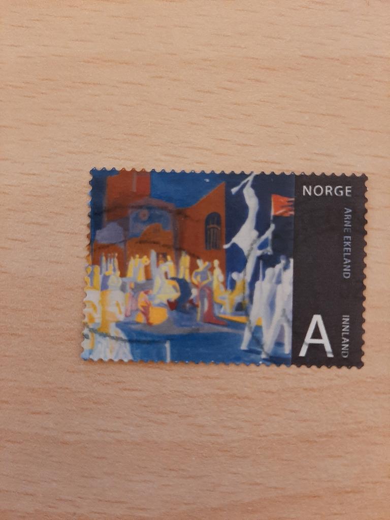 Noorwegen Innland, Verzenden, Noorwegen, Gestempeld