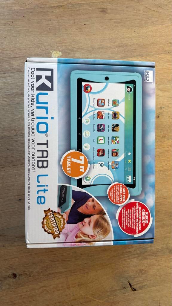 Kurio Tab Lite licht blauw 8 GB, Computers en Software, Android Tablets, Kurio, Nieuw, Ophalen of Verzenden, 7 inch of minder