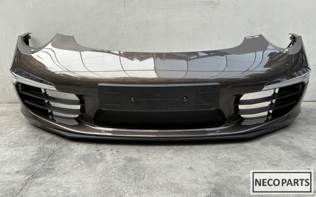 PORSCHE 991 FACELIFT VOORBUMPER M8S ORIGINEEL ALLES LEVERBAA, Gebruikt, -, Porsche, Ophalen of Verzenden