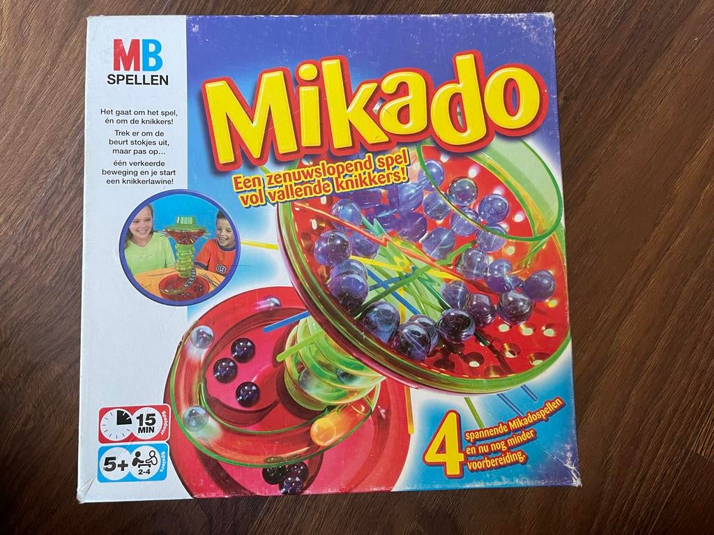 Mikado Toren Spel, Een of twee spelers, Ophalen, Gebruikt