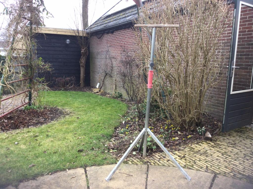 Verstelbare Lampsteun of bv gipsplaten steun te koop, Ophalen, Gebruikt