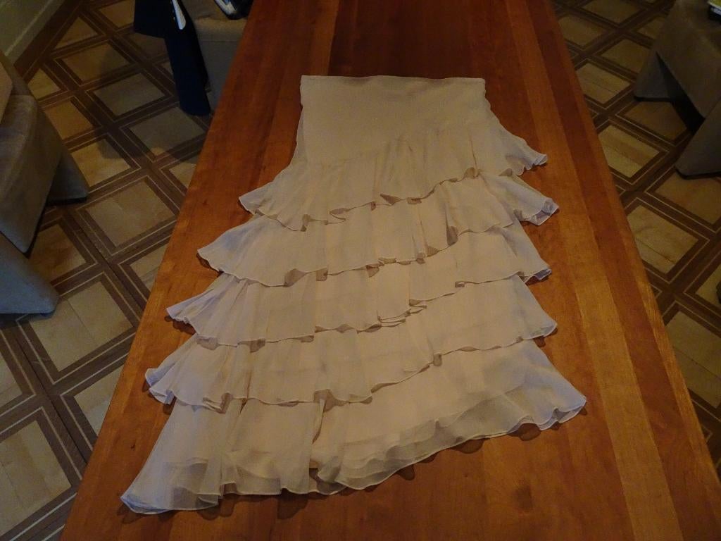 RALPH LAUREN licht roze stroken rok - BLACK LABEL, Maat 38/40 (M), Nieuw, Ophalen of Verzenden, Ralph Lauren