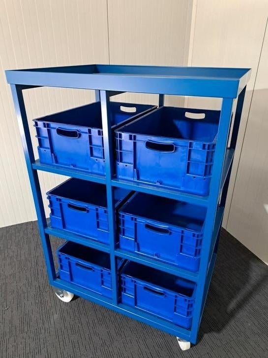 Magazijnwagen magazijnkar orderpickkar, Doe-het-zelf en Verbouw, Transportwagens, 100 liter of meer, Ophalen, Nieuw, Transportkar