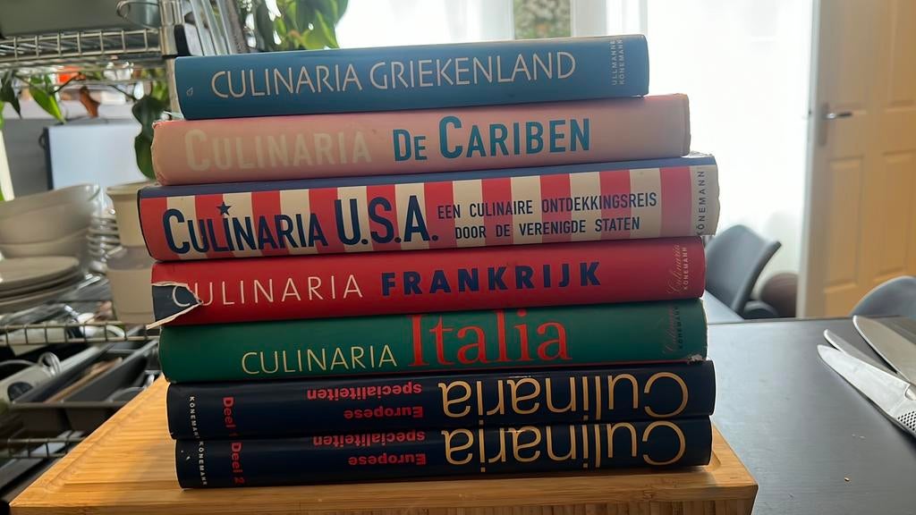 Culinaria boekenset, Boeken, Ophalen of Verzenden, Zo goed als nieuw