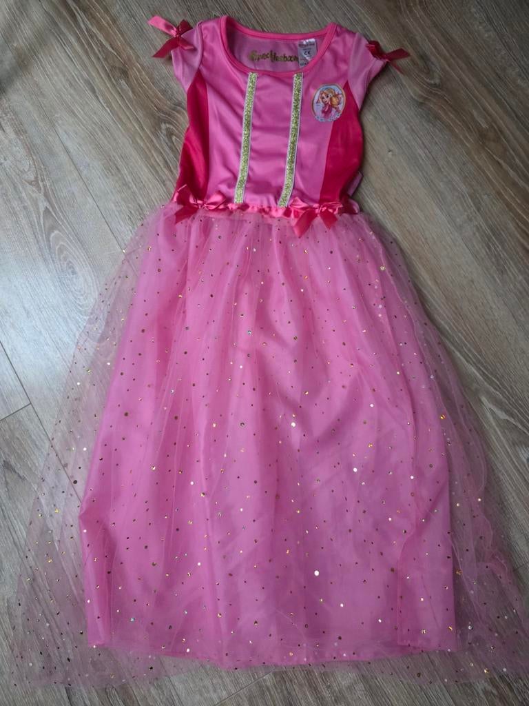 Roze Efteling jurk maat 104-110, Ophalen of Verzenden, Zo goed als nieuw, 104 of kleiner, Meisje