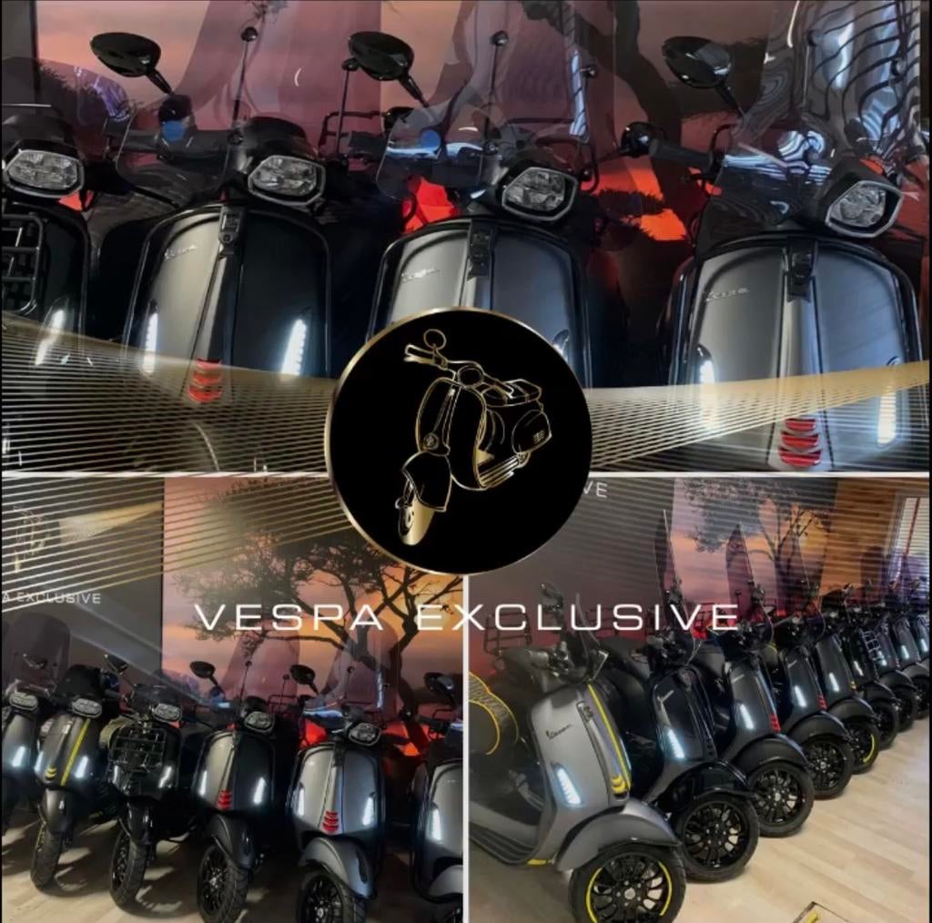 EXCLUSIVE VESPA SPRINT SCOOTERS (SCHERPE PRIJZEN)SNOR/BROM