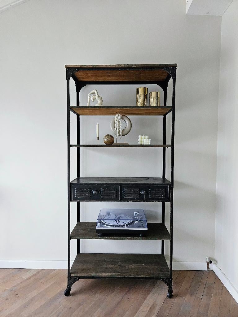 Vintage stellingkast Roostmann, Ophalen, Zo goed als nieuw